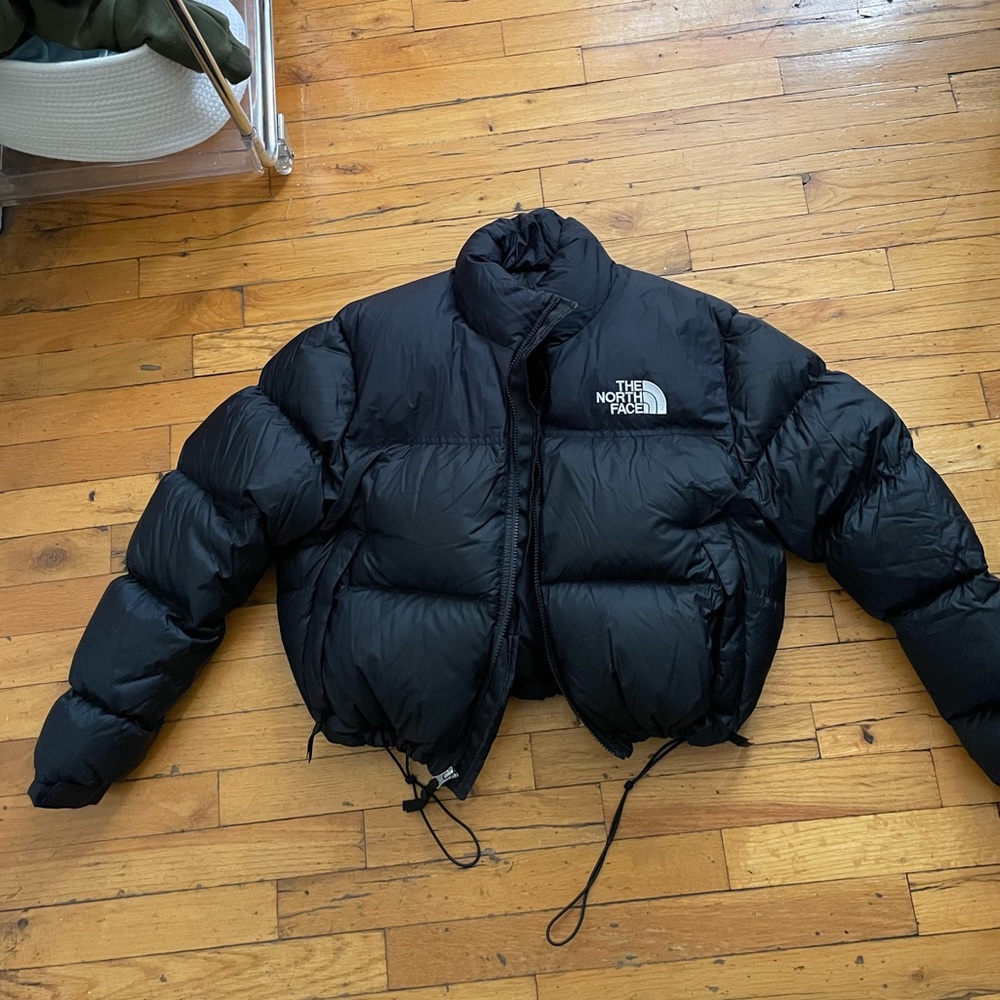 The north face cropped Nuptse XL
